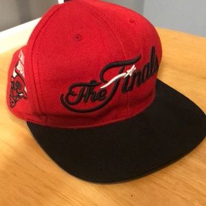 EUC NBA/Mitchell mess Chicago bulls 1991 finals SnapBack